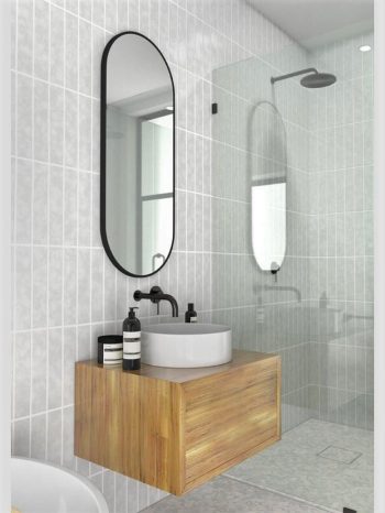 PILL SHAPE MODERN MIRROR