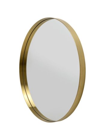 BRASS RING MIRROR