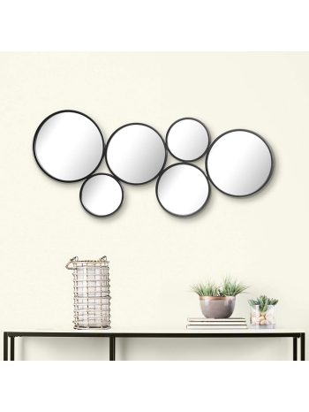 MULTI CIRCLE BLACK MIRROR
