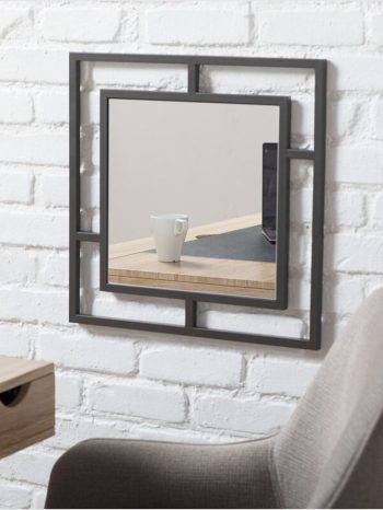 SQUARE DUAL FRAME MIRROR