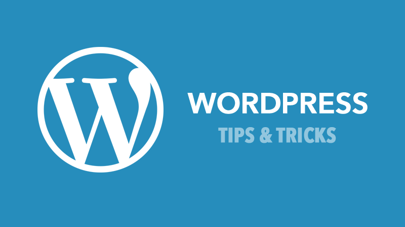 wordpress tips