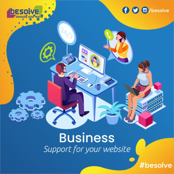 Business Support for your website