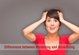 Differences between Marketing and Advertising