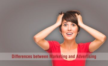 Differences between Marketing and Advertising